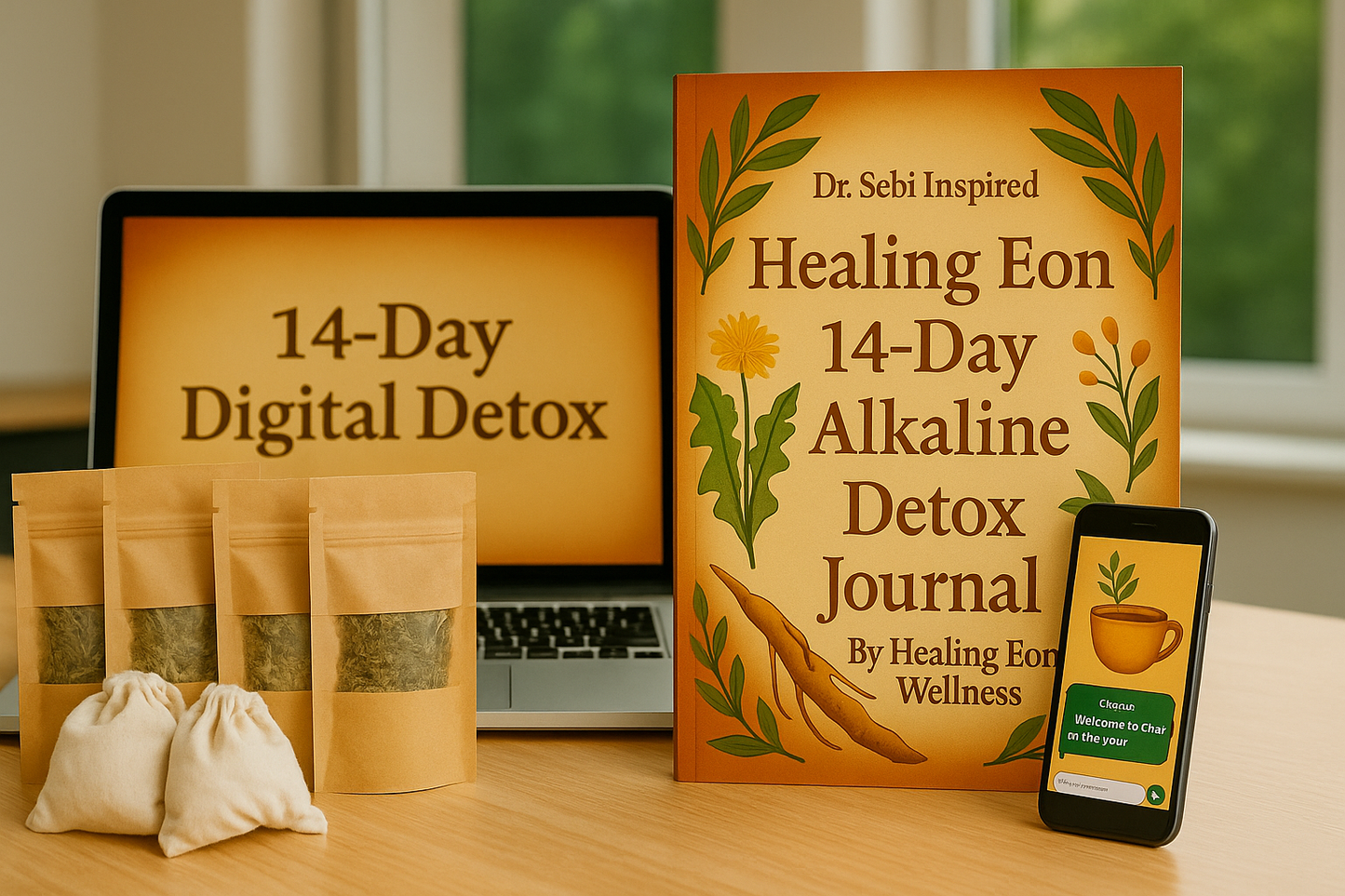 Healing Eon: 14 Day Alkaline Detox Kit